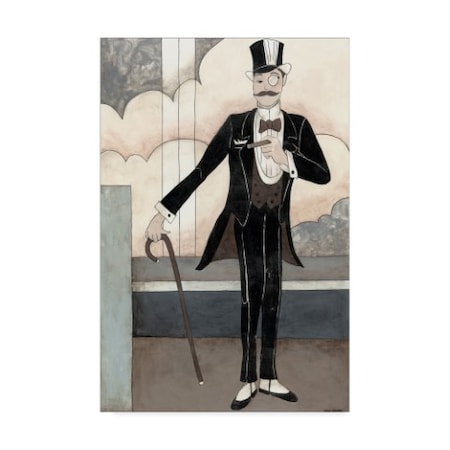 Megan Meagher 'Art Deco Gentleman' Canvas Art,12x19